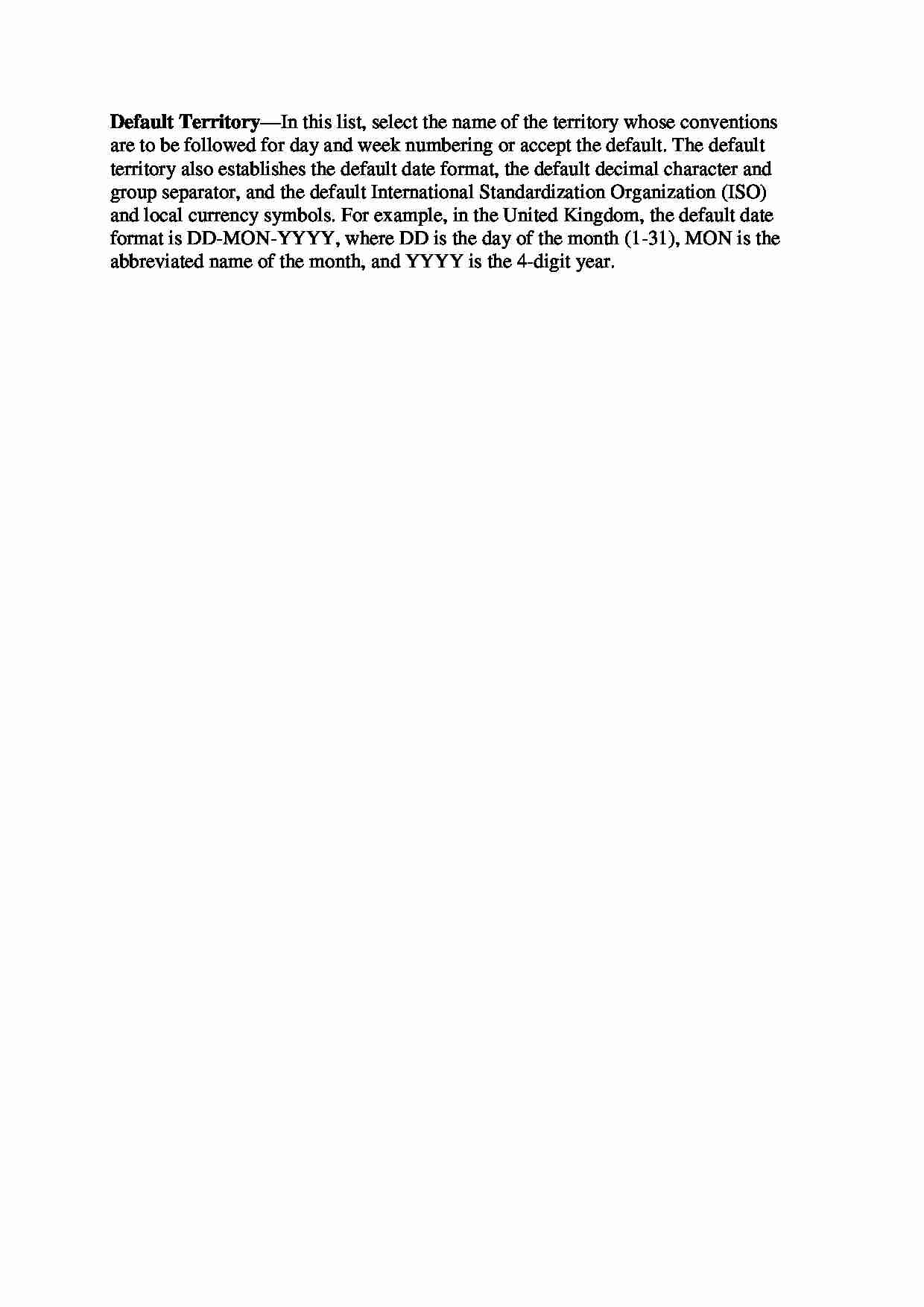 Default Territory - opracowanie - strona 1