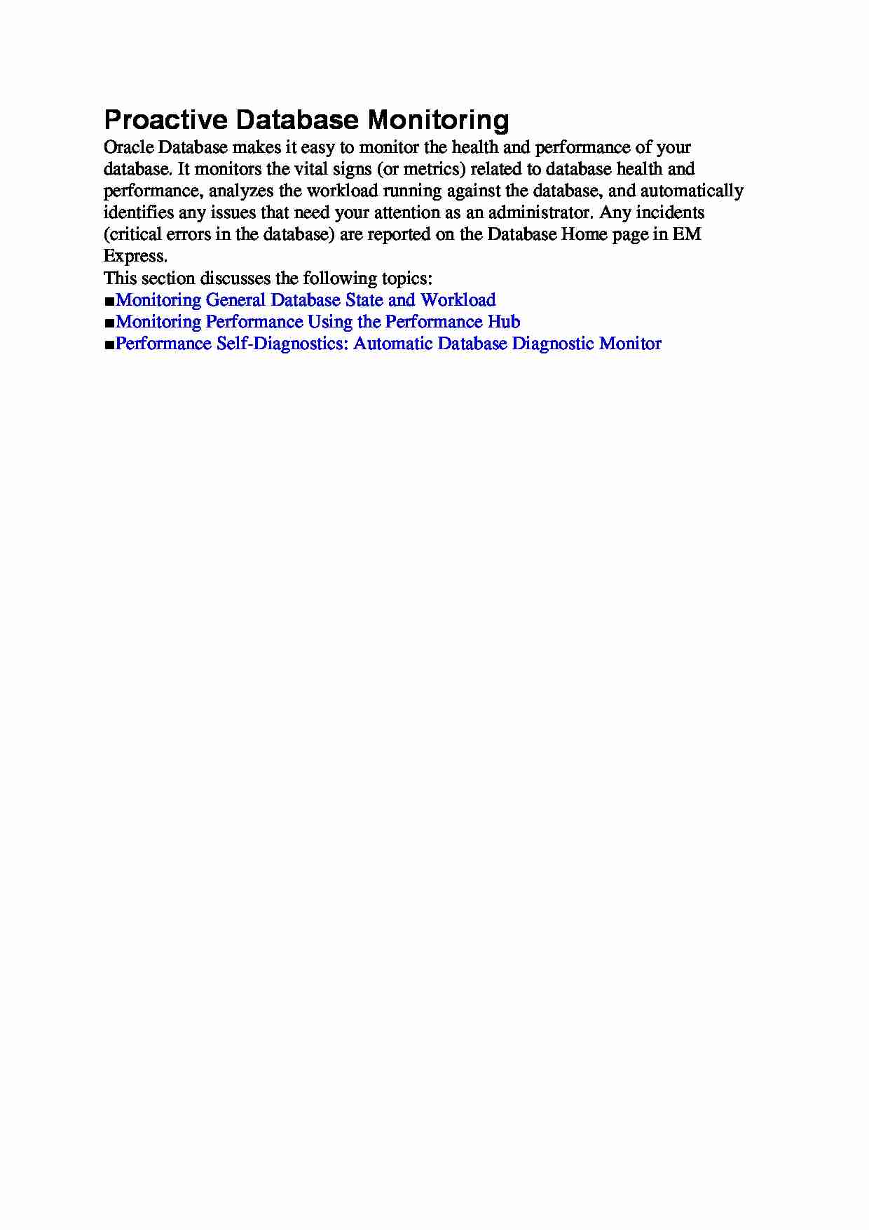Proactive Database Monitoring - wykład - strona 1