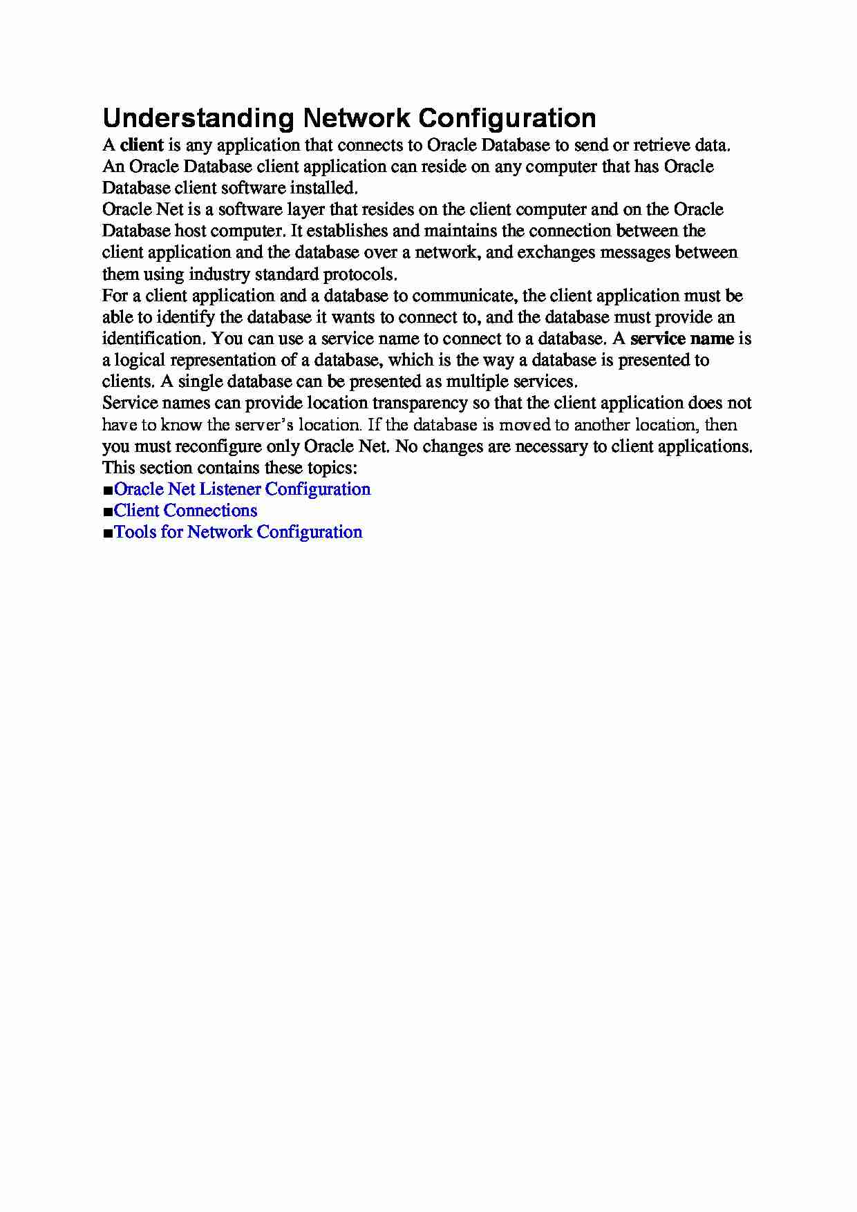 Understanding Network Configuration - strona 1