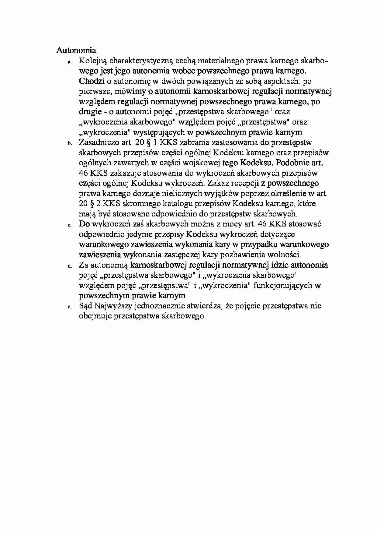 Autonomia - omówienie - strona 1