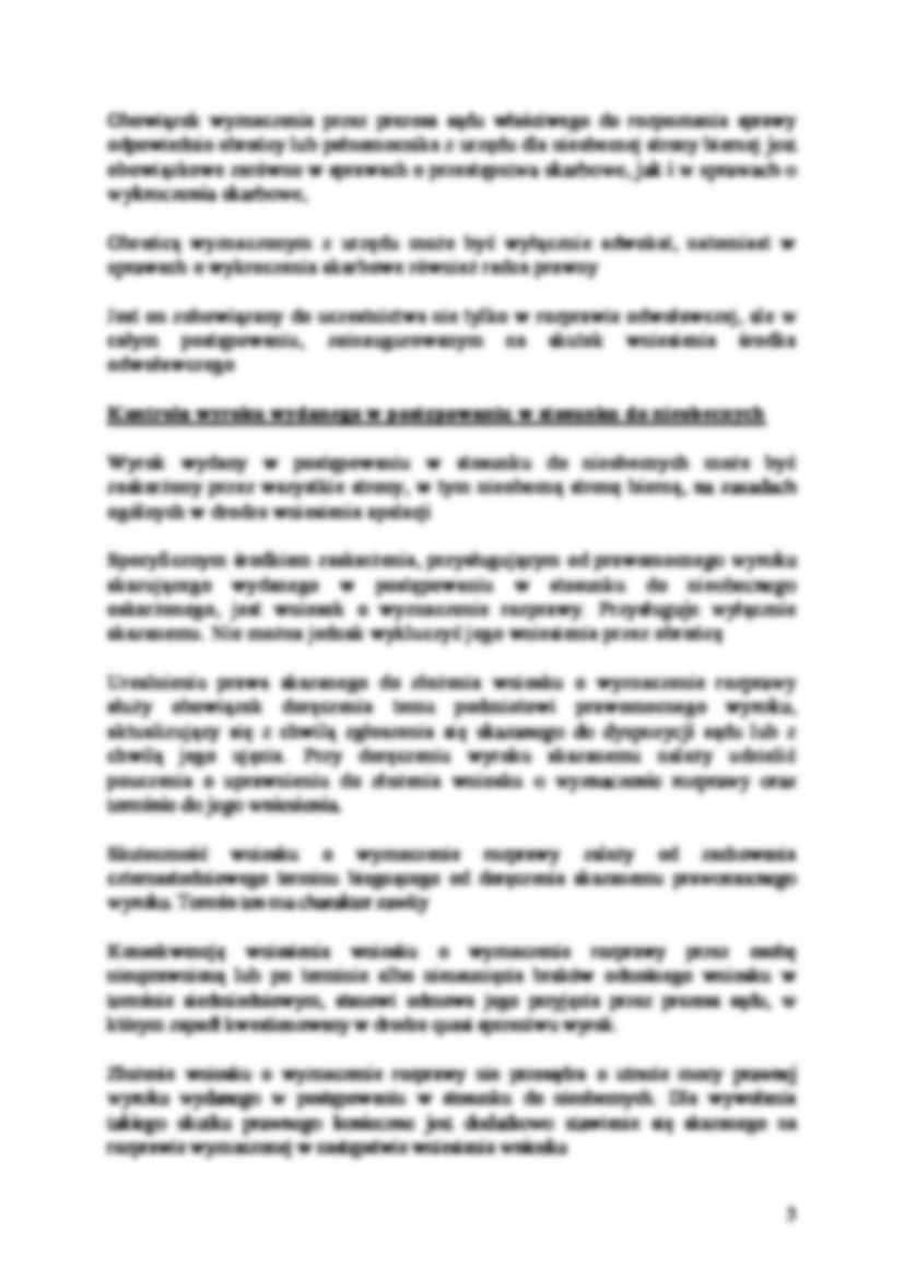 Postępowanie w stosunku do nieobecnych - omówienie  - strona 3