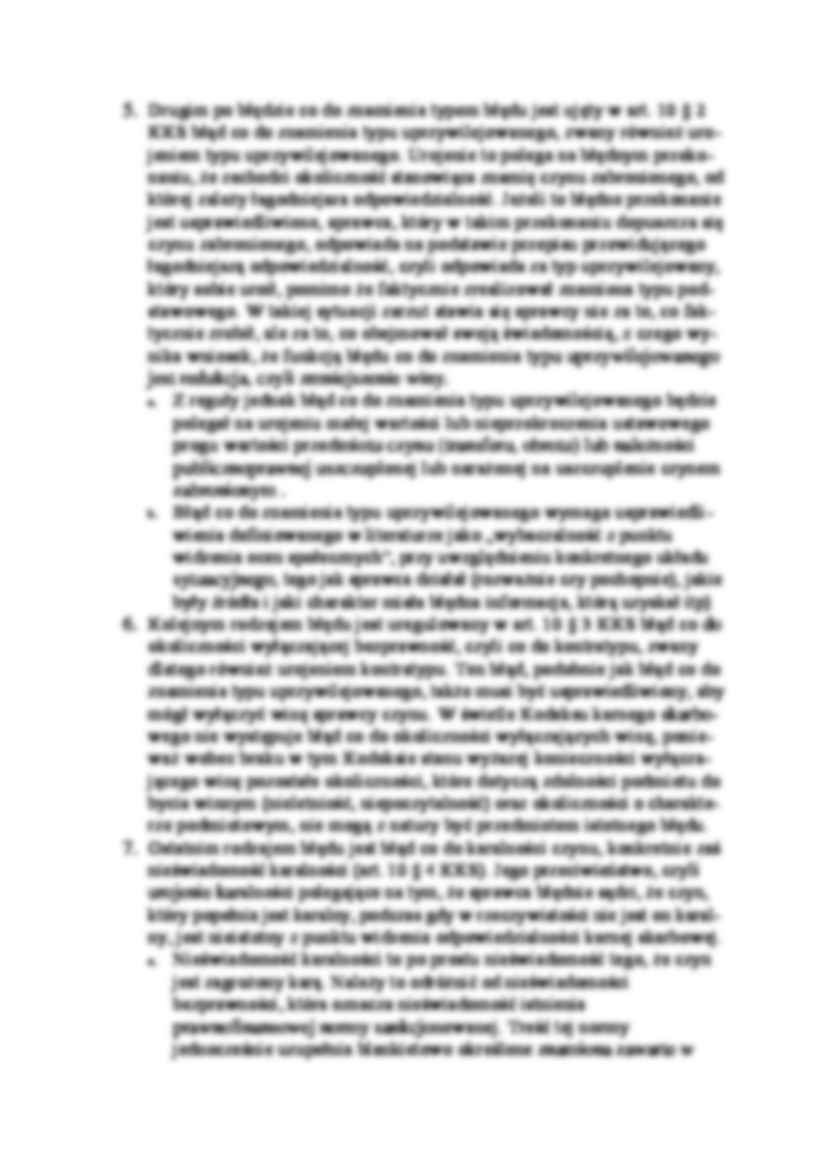 Rodzaje i funkcje błędu w prawie karnym skarbowym - omówienie  - strona 2