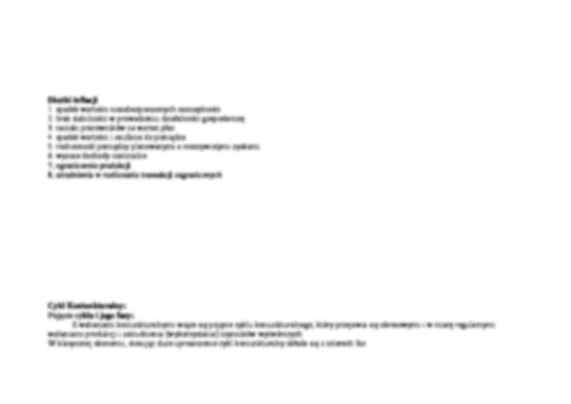 Inflacja - wykład - Cykl koniunkturalny - strona 2