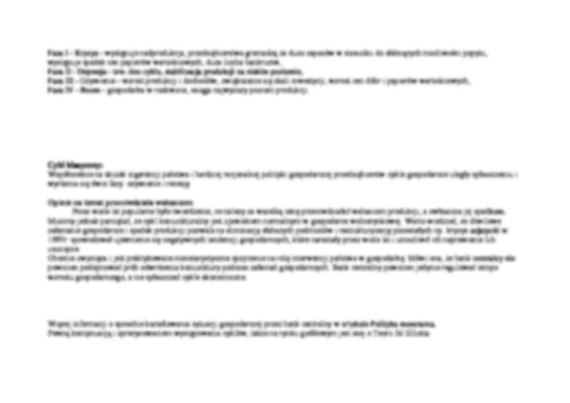 Inflacja - wykład - Cykl koniunkturalny - strona 3