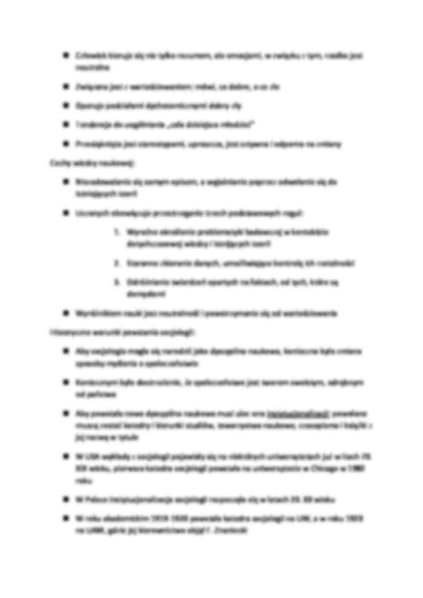 Poczatek socjologii - wykład - strona 2