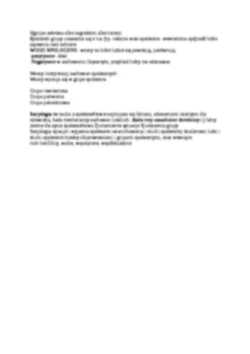 Socjologia - wykład - strona 3