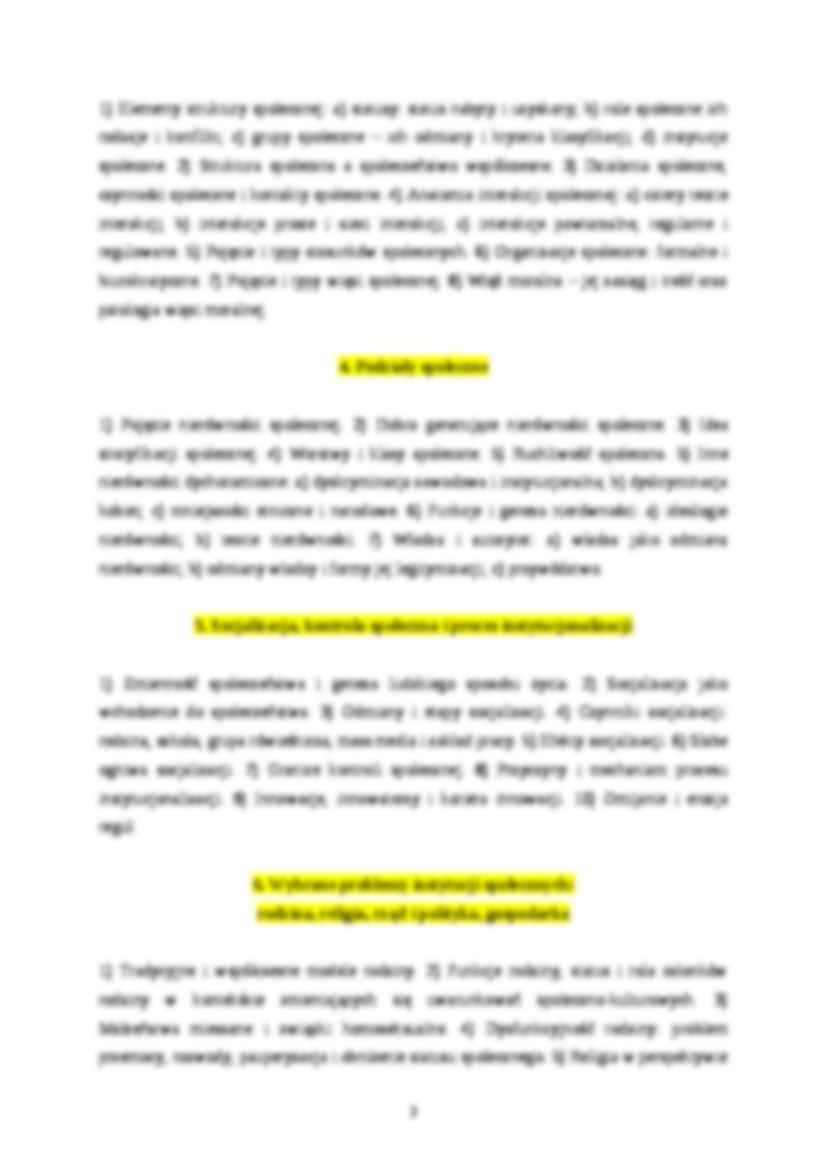 Socjologia ogólna - wykład - Podziały społeczne - strona 2