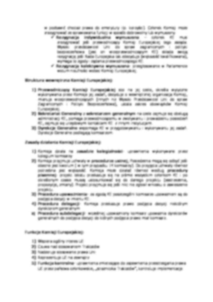 Komisja Europejska - omówienie  - strona 2