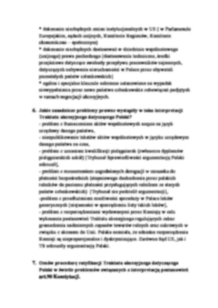 Prawne aspekty akcesu Polski do UE - strona 3