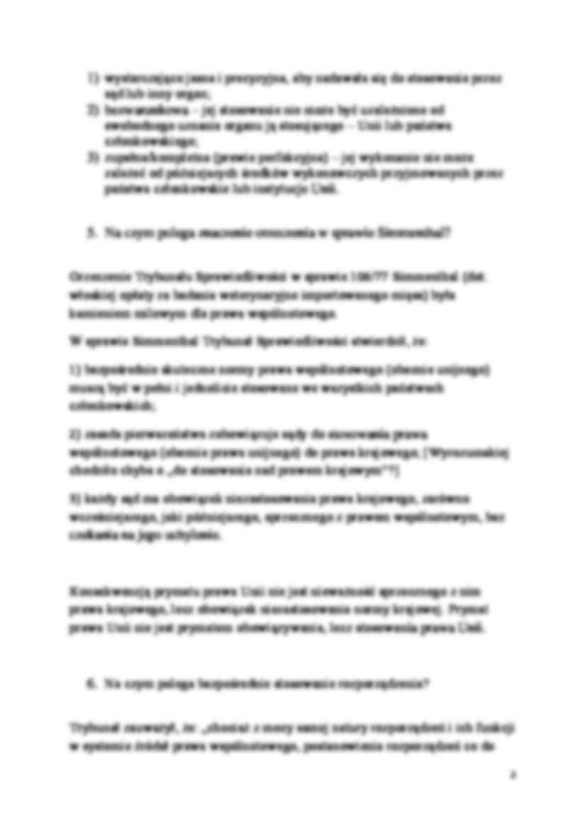 Stosowanie prawa UE - strona 2