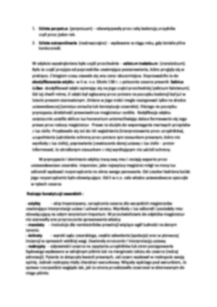 Konstytucje cesarskie, prawo zwyczajowe, Ustawa XII tablic - strona 3