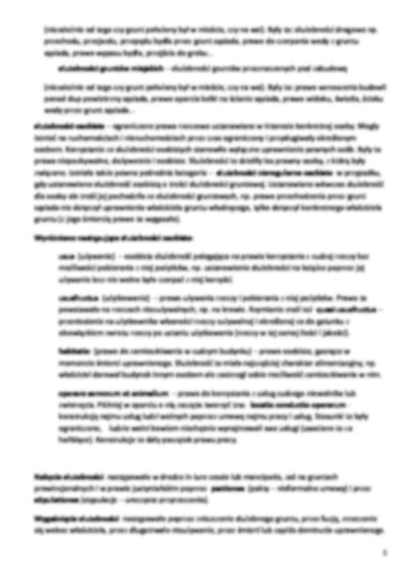 Ograniczone prawa rzeczowe - omówienie  - strona 2