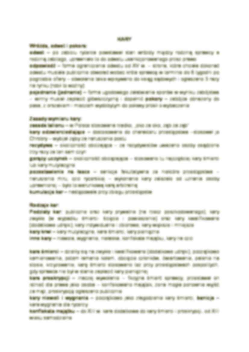 Przestępstwa i kary - omówienie  - strona 3