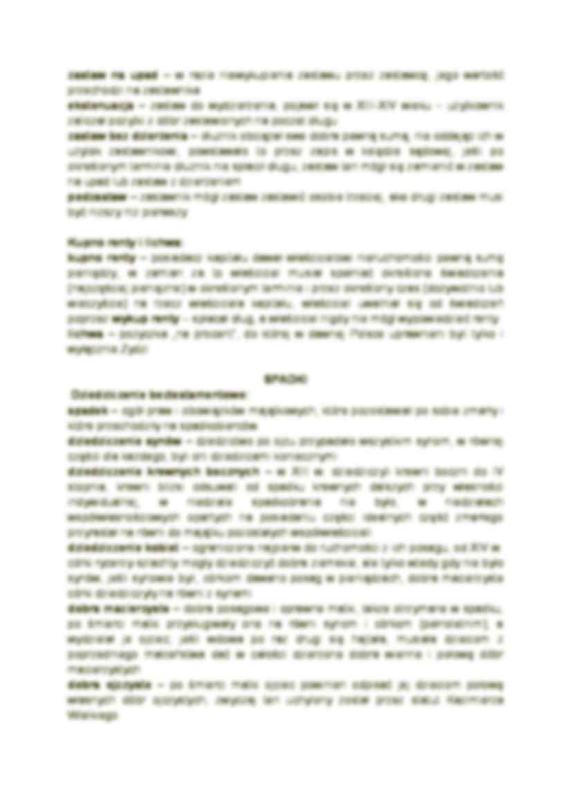 Zobowiązania i spadki - omówienie - strona 3