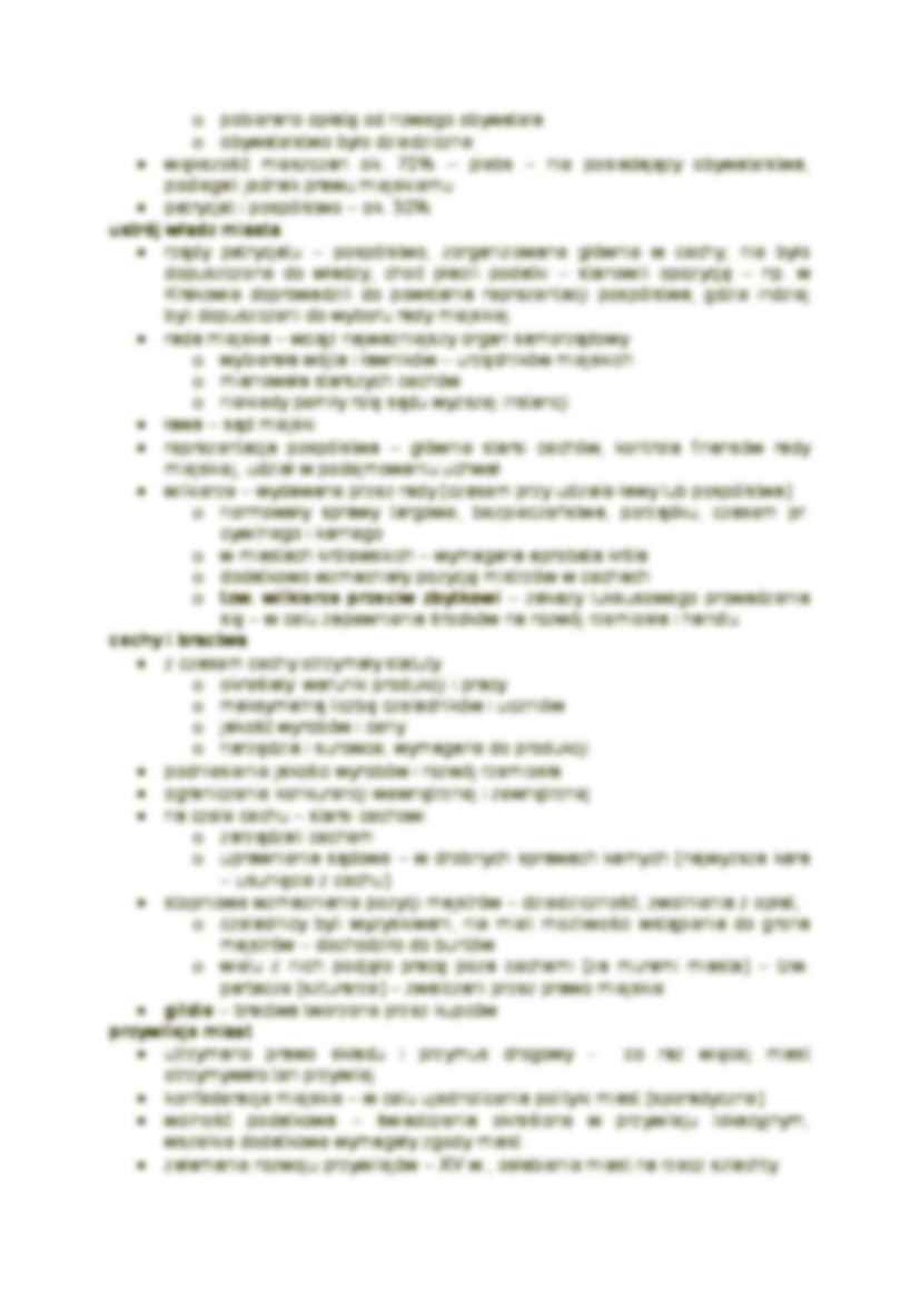 Podział społeczeństwa w monarchii stanowej - omówienie - strona 2