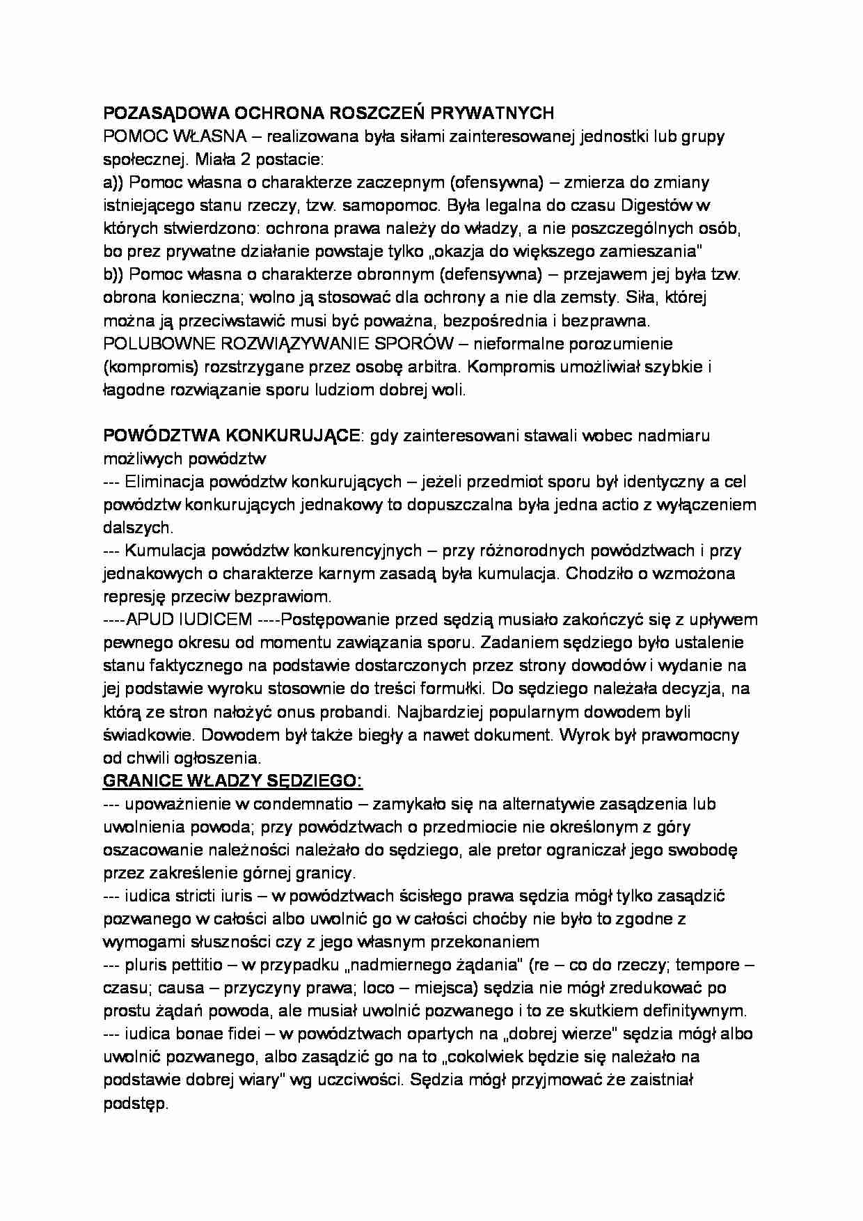 Powództwa konkurencyjne - omówienie - strona 1