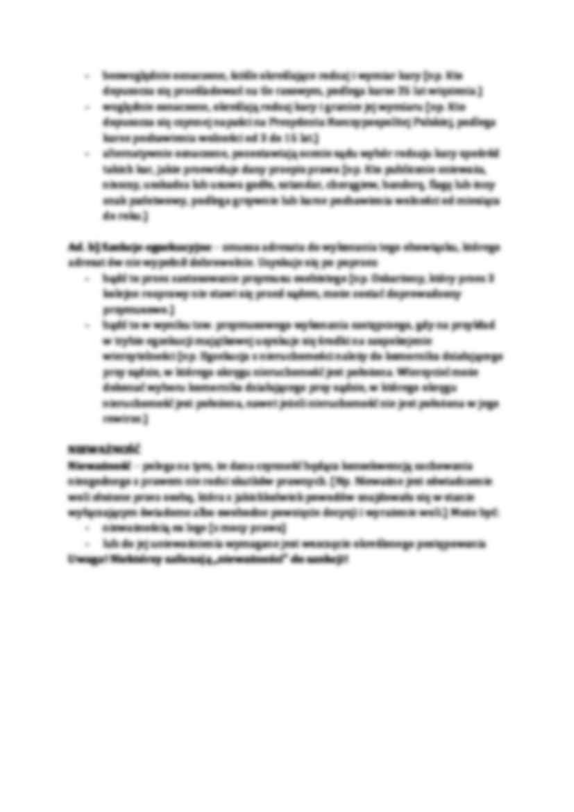 Skutki prawne i sankcje - omówienie  - strona 3