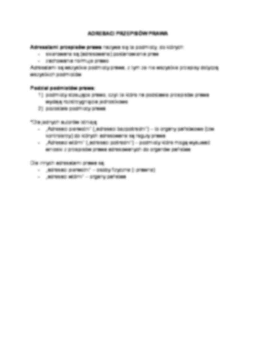 Uprawnienia podmiotów prawa - omówienie  - strona 2