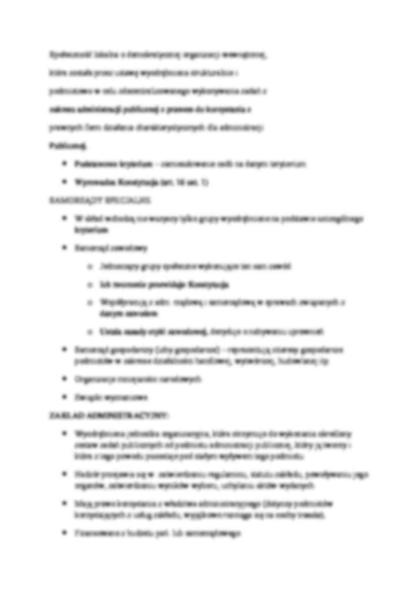Rodzaje organów administracji publicznej - omówienie  - strona 2
