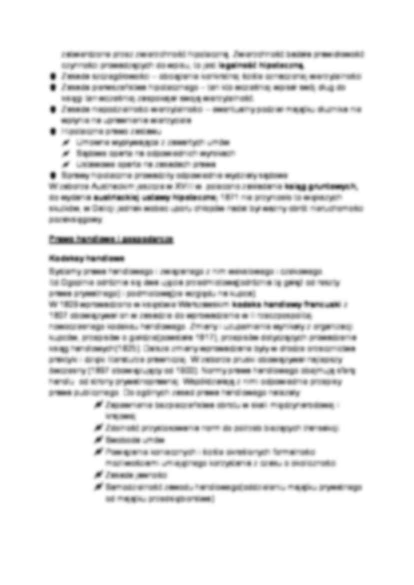 Prawo i sąd pod zaborami - omówienie  - strona 3