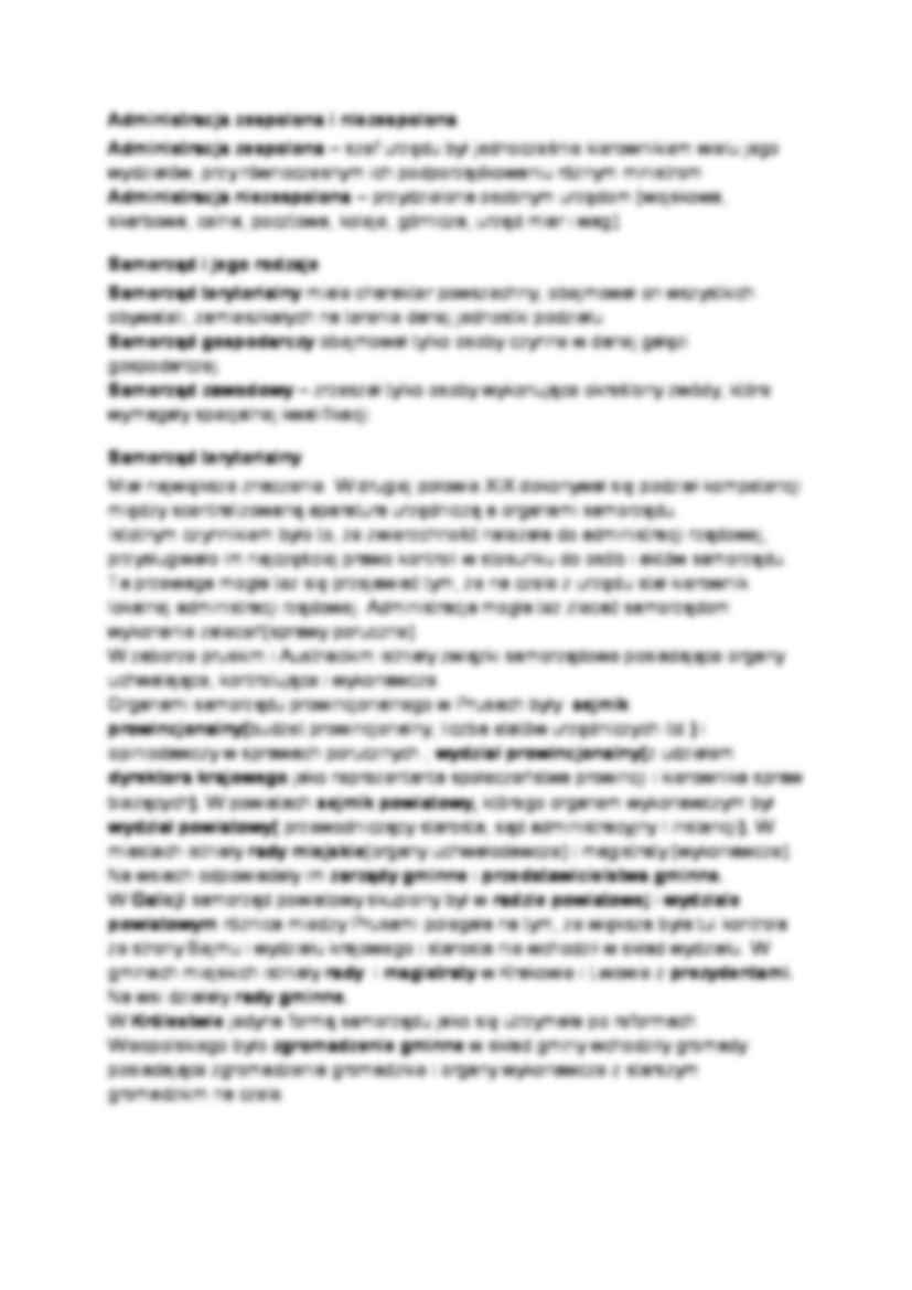 Ziemie polskie u schyłku XIX w. i na początku XX w. - omówienie  - strona 2