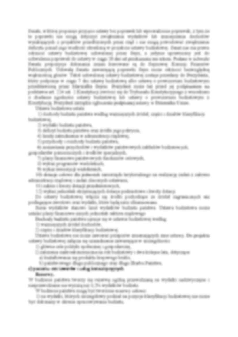 Procedura budżetowa - Budżet samorządowy - strona 2