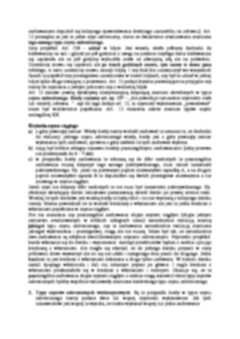 Jedność wielość czynów zabronionych, jedność wielość przestępstw - strona 2
