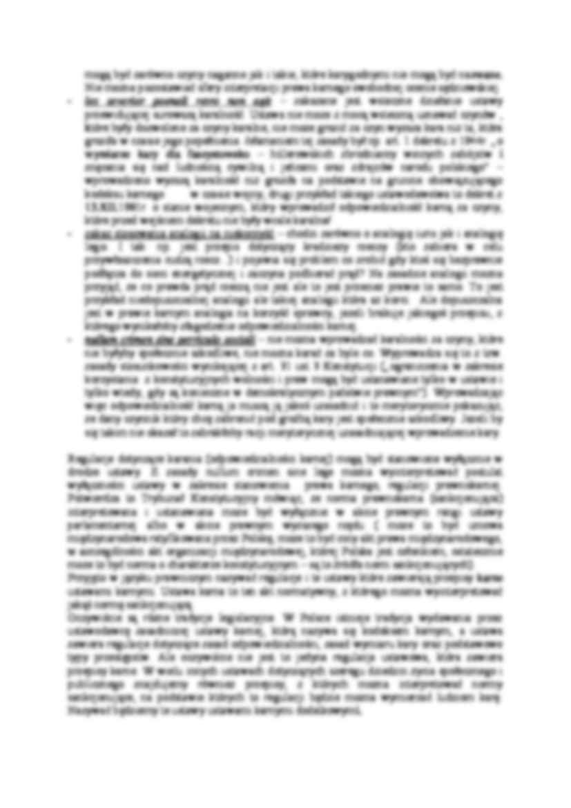 Konstytucyjne podstawy prawa karnego - strona 2