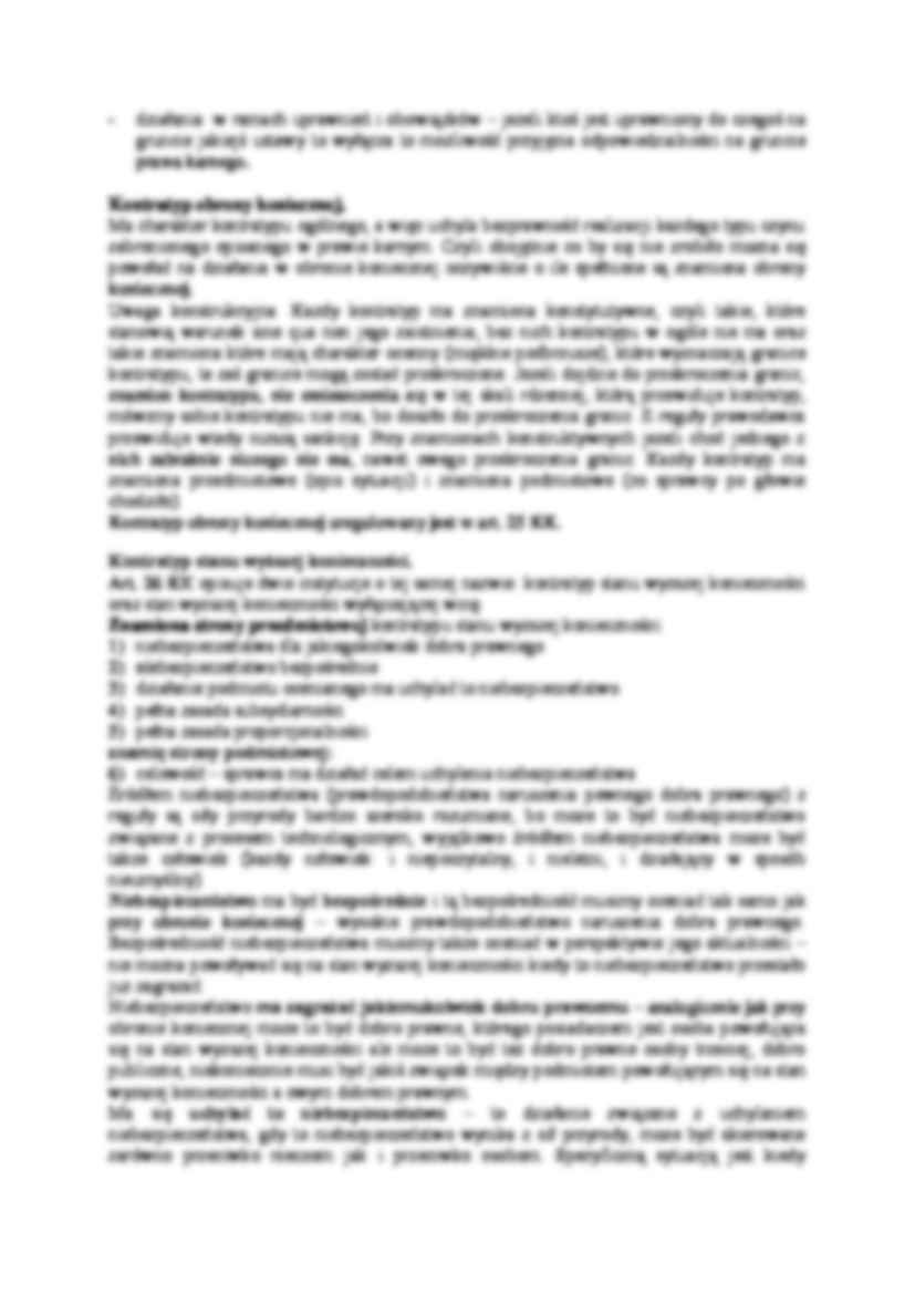 Kontratypy wyłączające bezprawność - strona 3