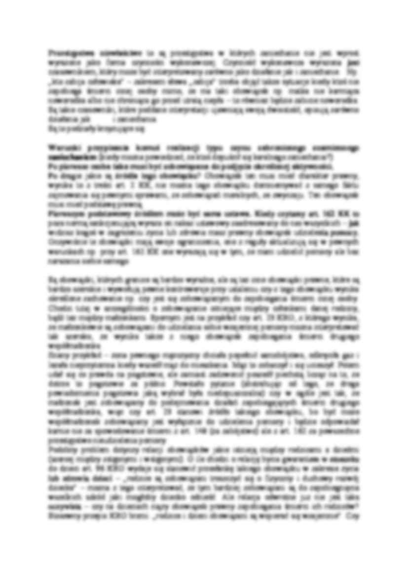 Typy czynów skutkowych, które można popełnić z zaniechania - strona 2