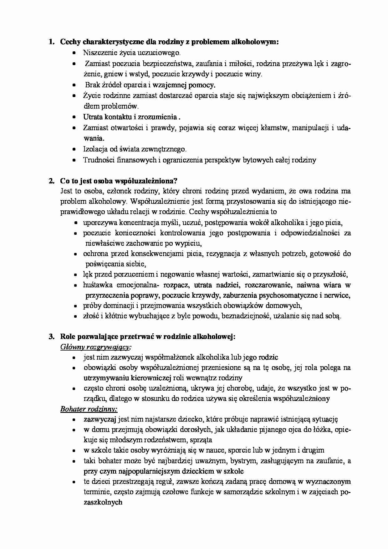 Rodzina z problemem alkoholowym - strona 1
