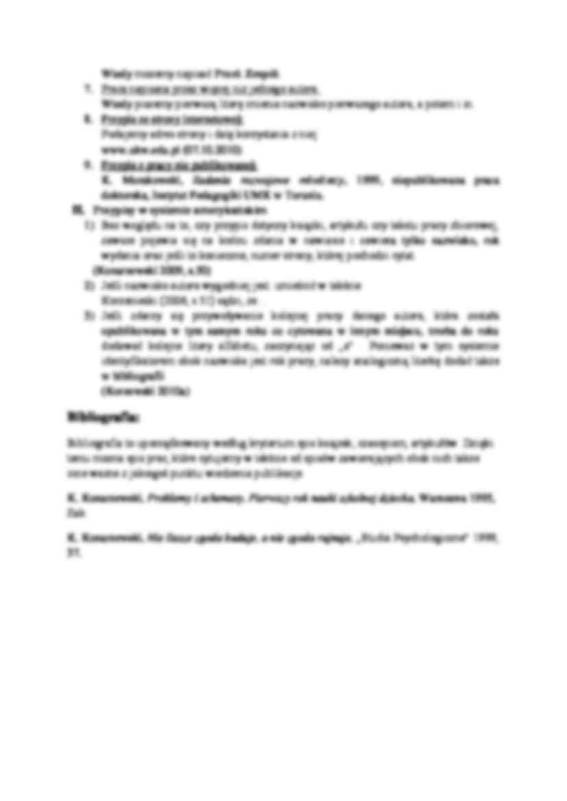 konstruowanie przypisów i bibliografii - strona 2