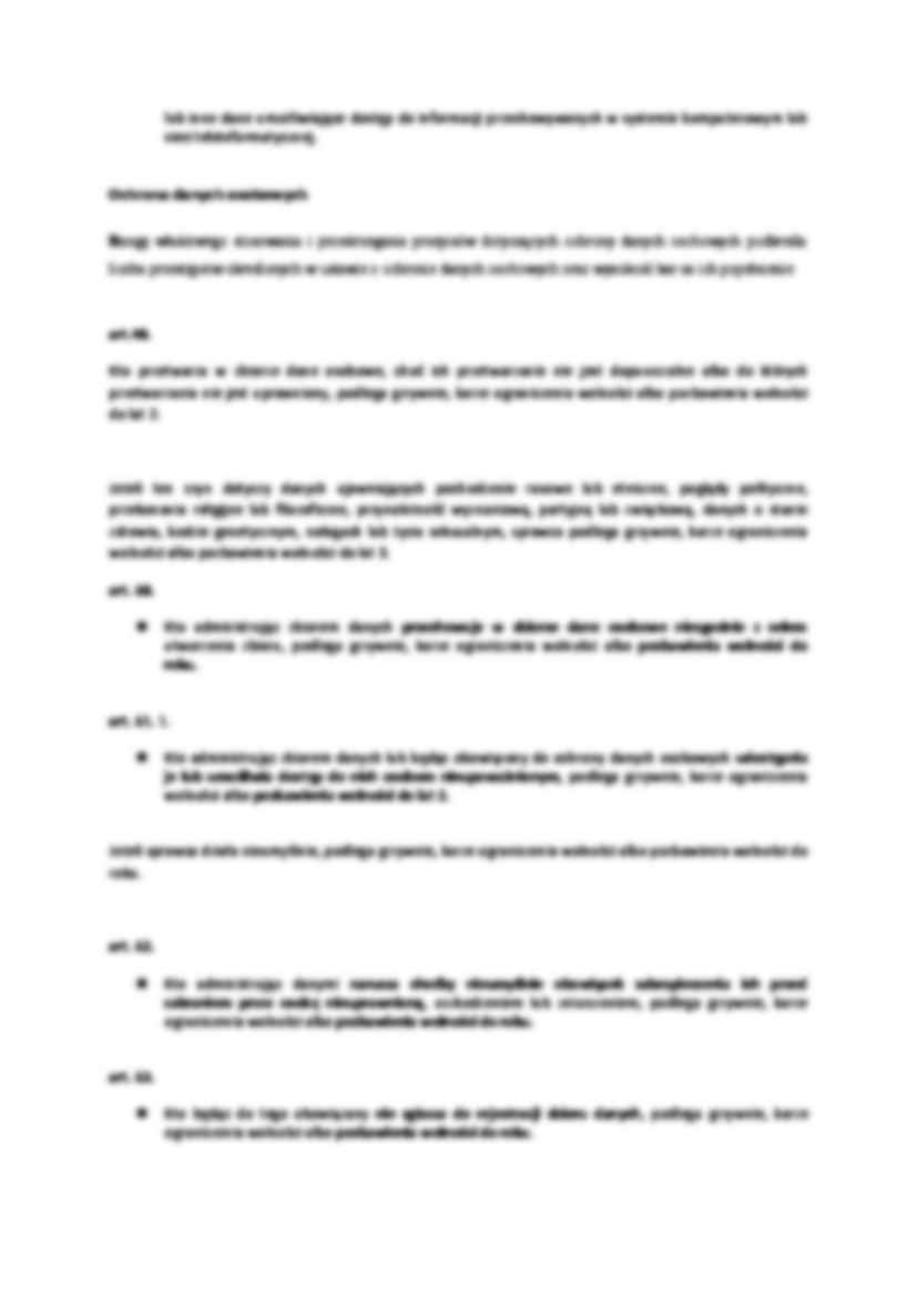 Odpowiedzialność karna - Informacja publiczna - strona 3