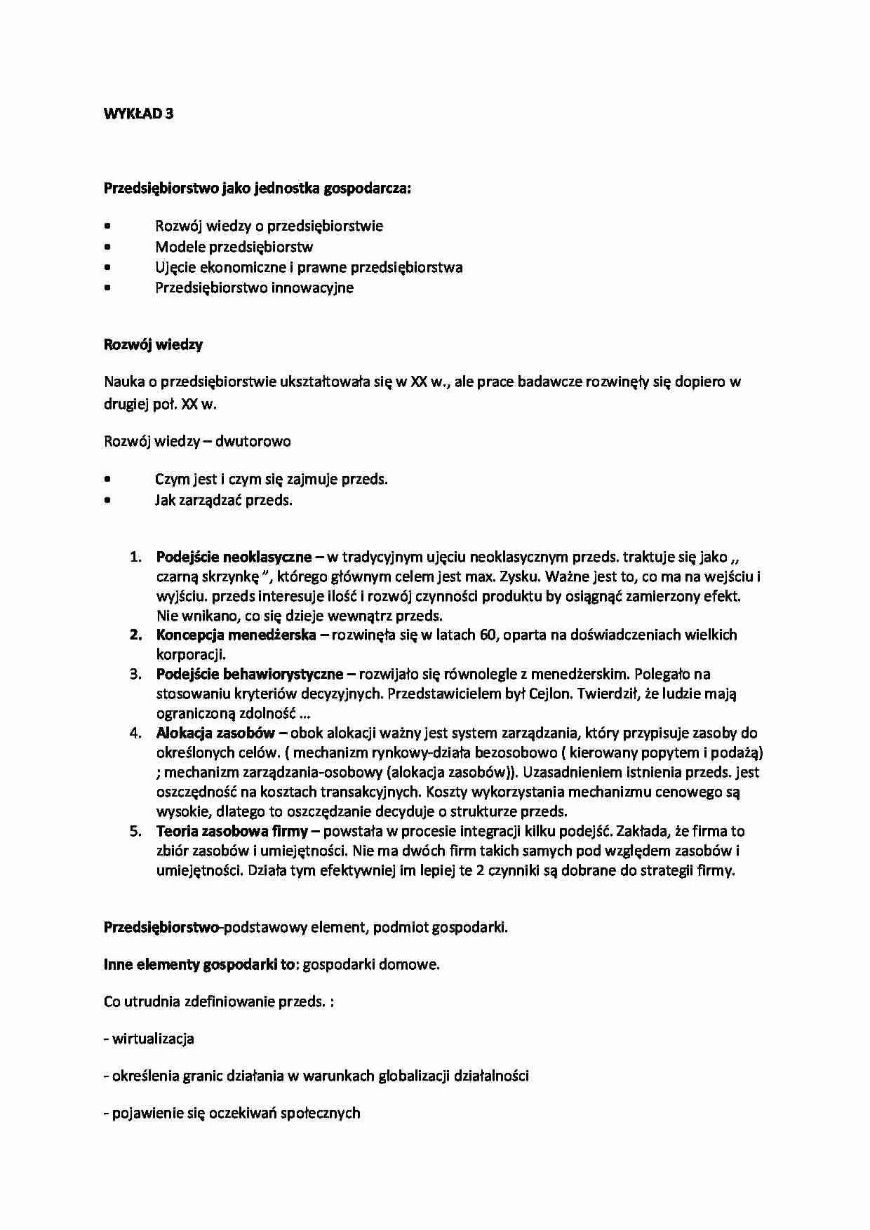 Przedsiębiorczość - przedsiębiorstwo - strona 1
