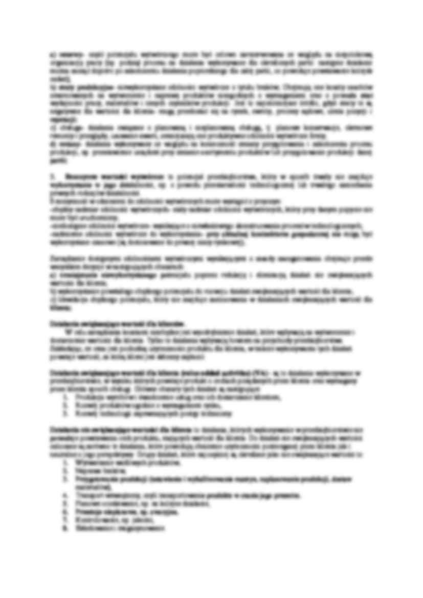 Wykorzystanie rachunku kosztów działań do zarządzania efektywnością zasobów i procesów - strona 2