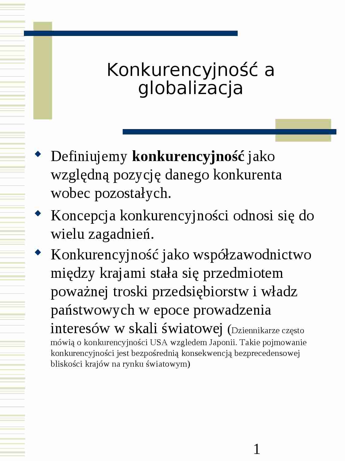 TQM- Total Quality Management- prezentacja - strona 1