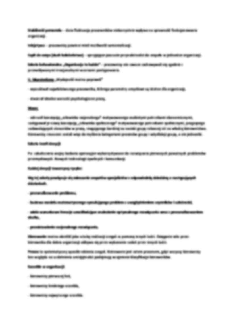 Ewolucja teorii organizacji i zarządzania - strona 3