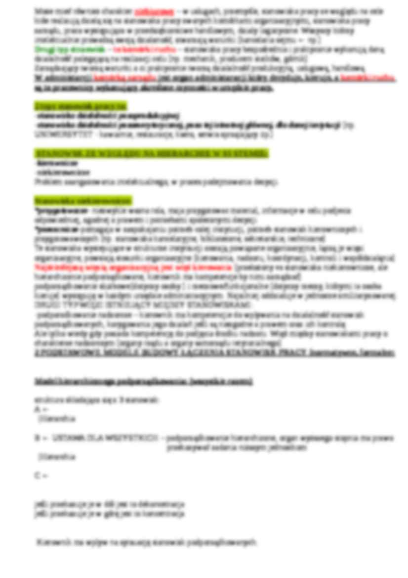 Nauka o administracji - wykład 4 - strona 2