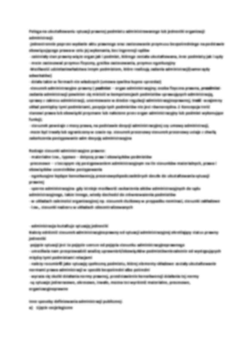 Prawo administracyjne - wykład 1 - strona 3