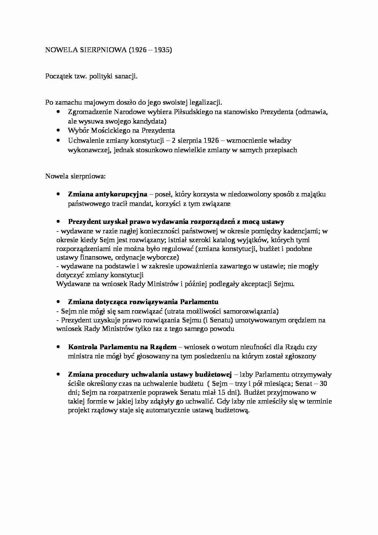 Prawo konstytucyjne - wykład 20 - strona 1