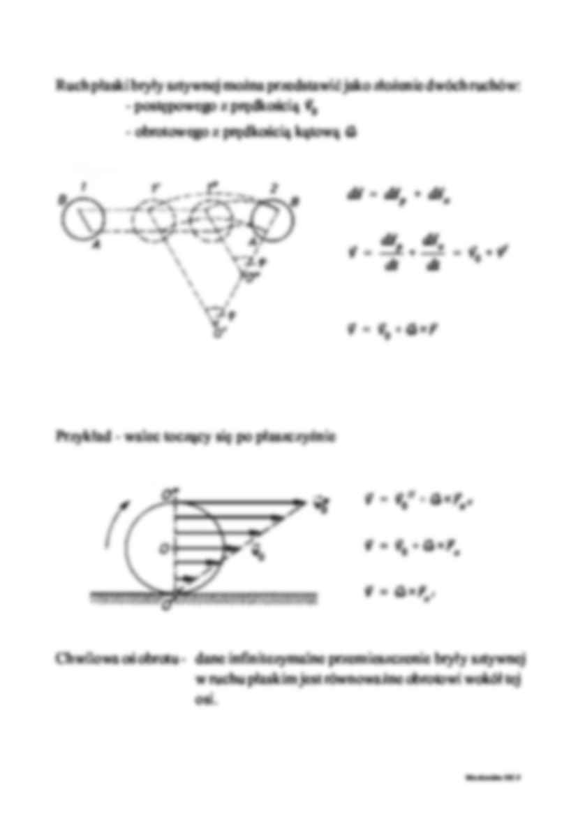 Mechanika bryły sztywnej - strona 2