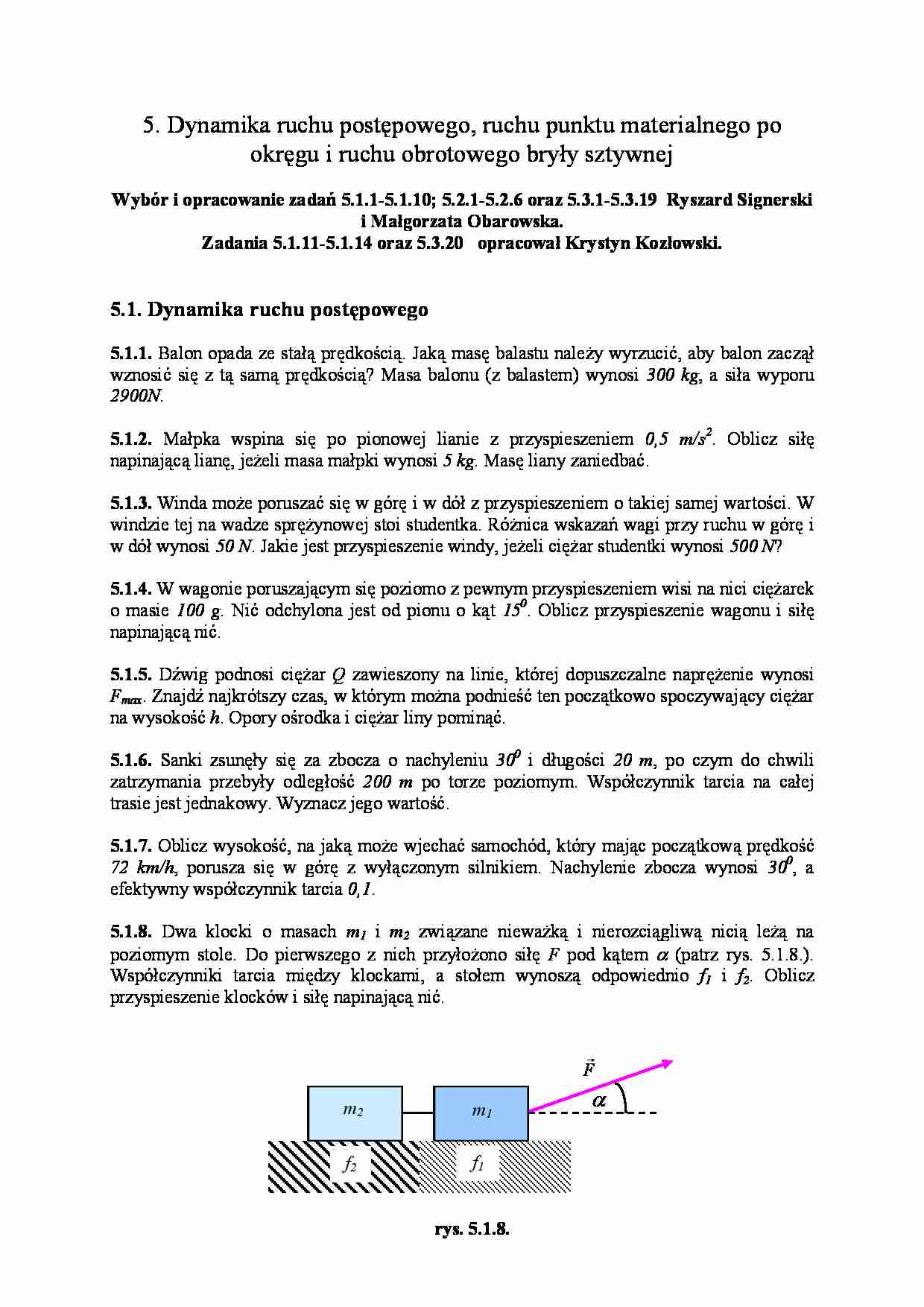 Fizyka - bryla sztywna - strona 1