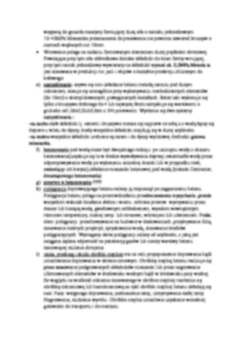Technologia wykonywania betonu - strona 2