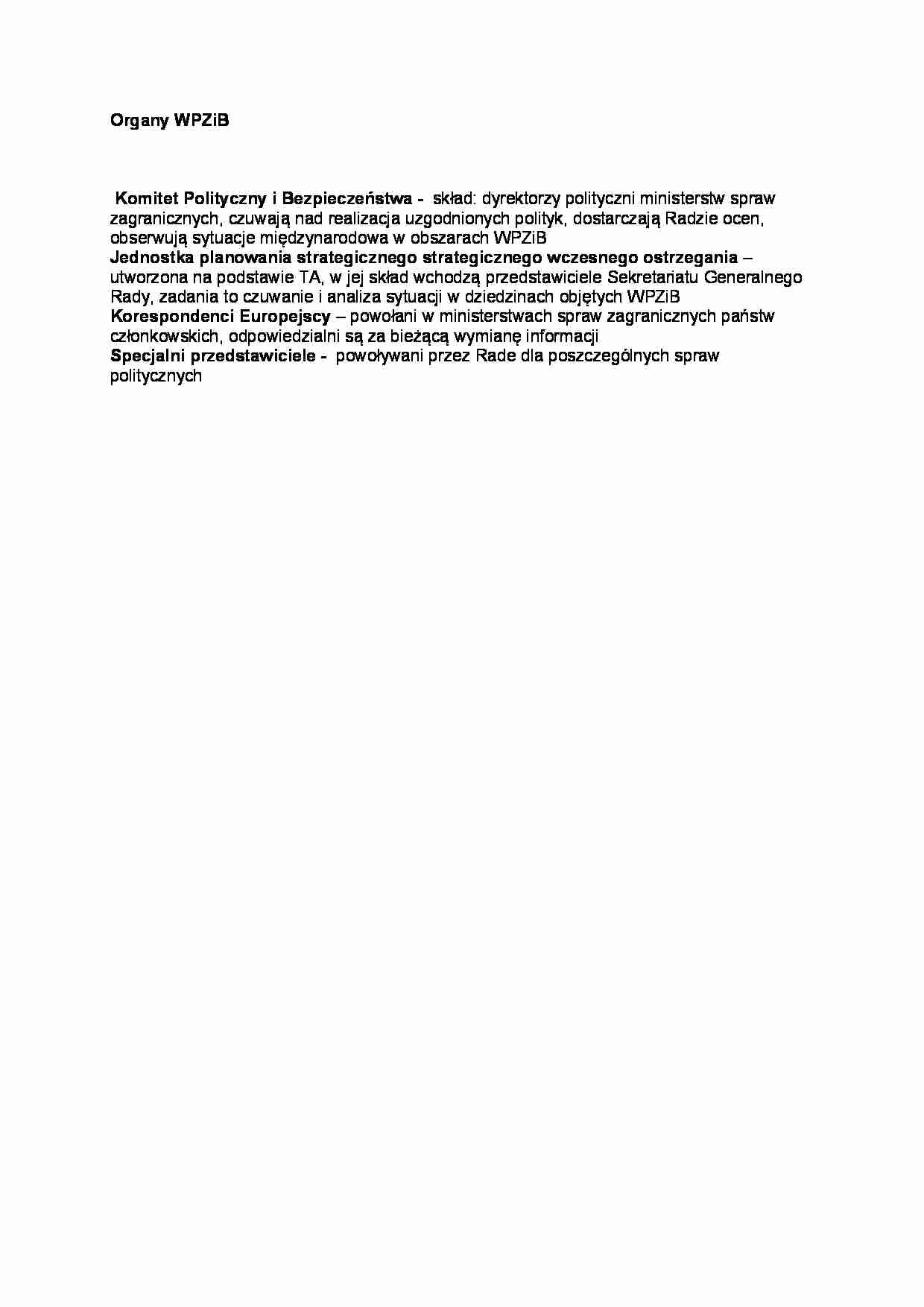 Organy WPZiB - strona 1