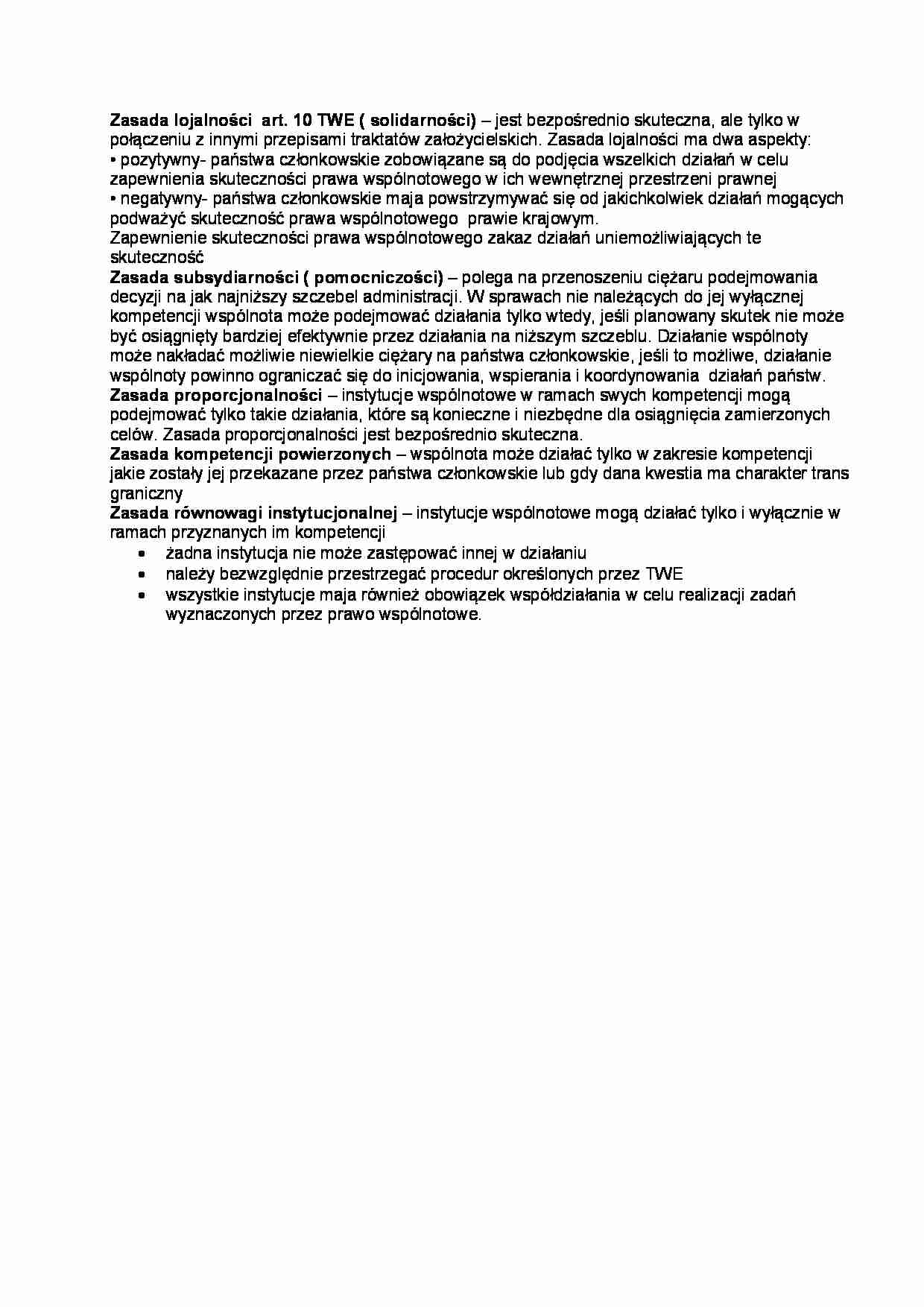 Zasady TWE - strona 1