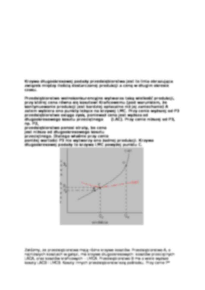 Ekonomia - Konkurencja doskonała i pełny monopol - omówienie  - strona 2