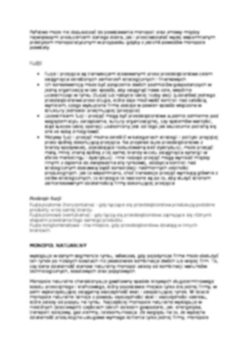 Polityka ochrony konkurencji i polityka przemysłowa - omówienie - strona 2