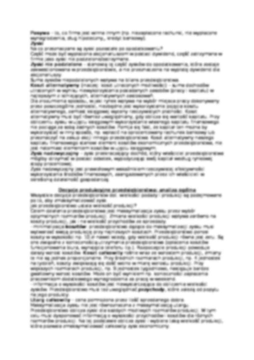 Zachowanie i organizacja przedsiębiorstwa - omówienie  - strona 3