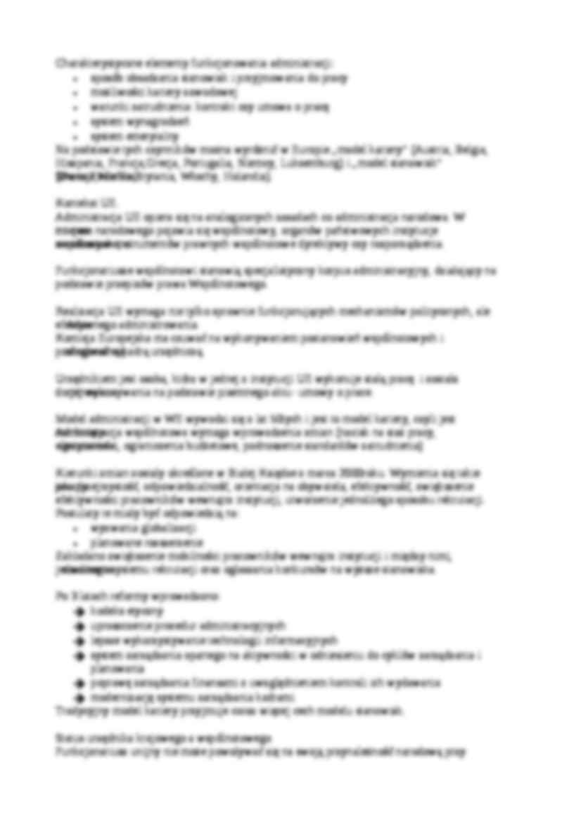  Administracja w Unii Europejskiej - omówienie  - strona 2