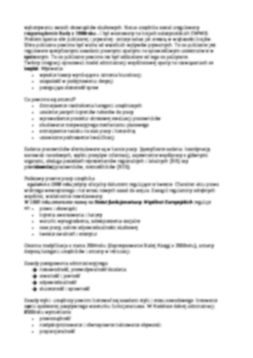  Administracja w Unii Europejskiej - omówienie  - strona 3